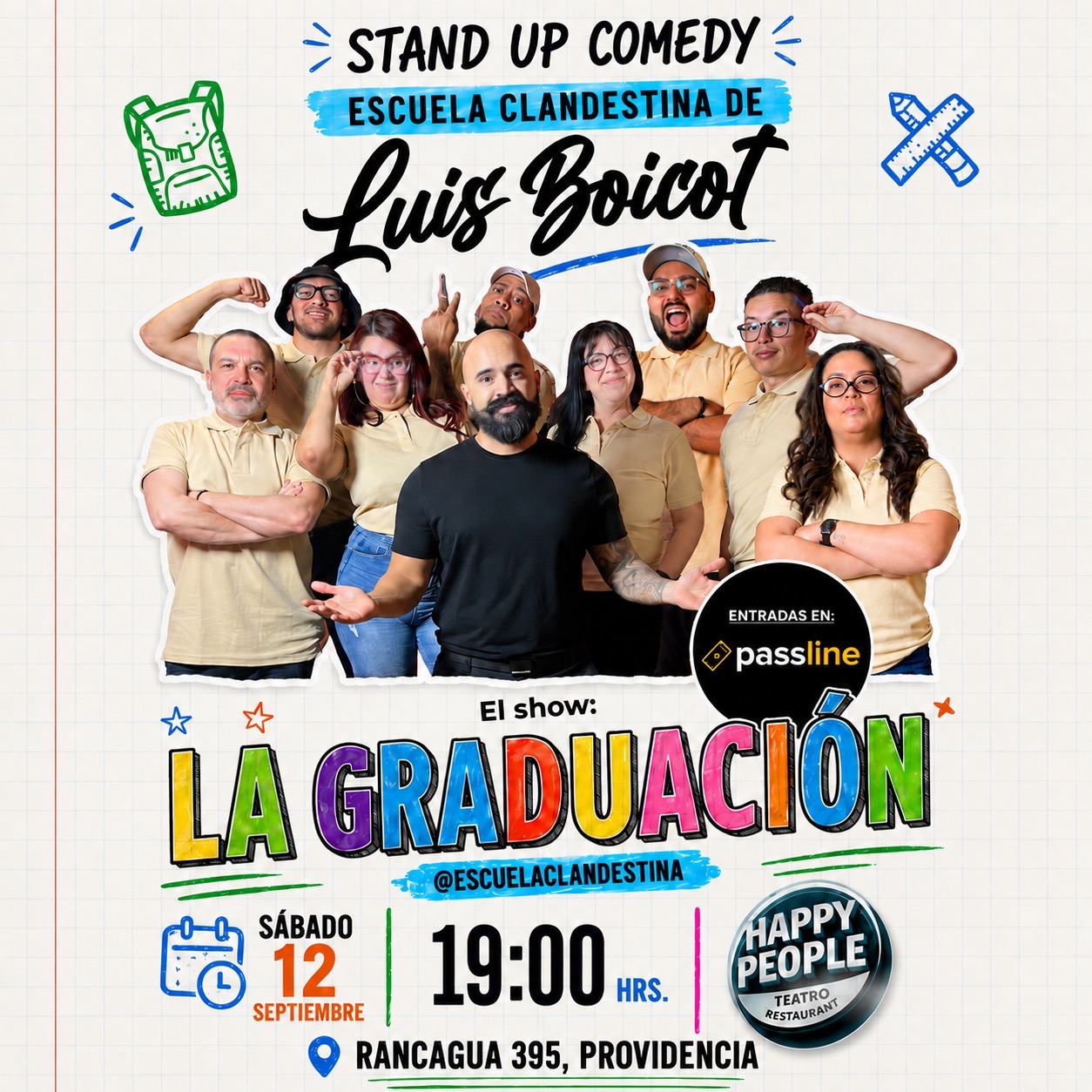 La Graduación de Escuela Clandestina sección A