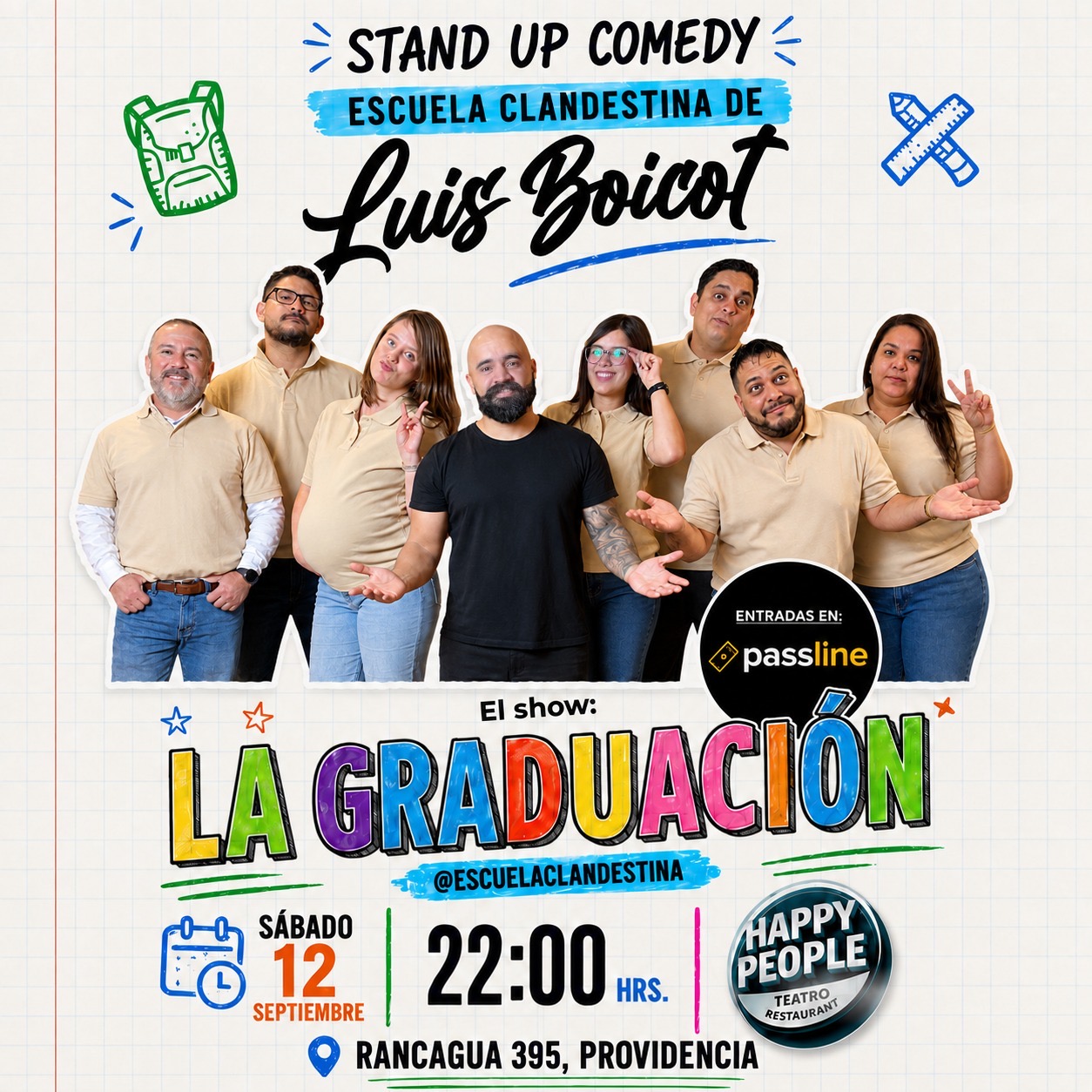 La Graduación de Escuela Clandestina sección B